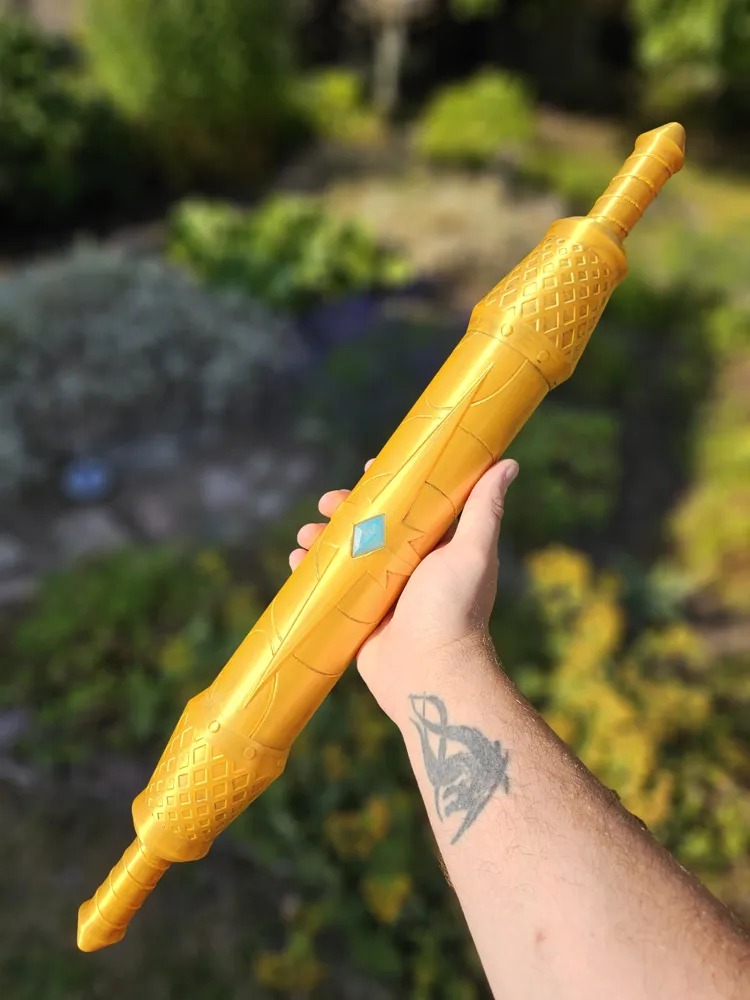 Tubo porta-tapete de jogo inspirado em Elder Scrolls para MTG/TCG — imagem 5