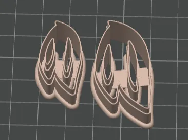 Leaf Polymer clay cutter - BAKE CLAY