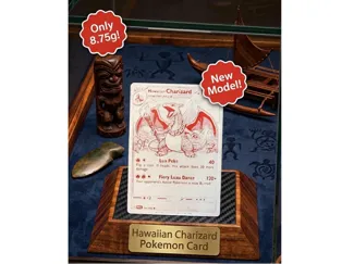 Hawaiian Charizard Pokemon Card