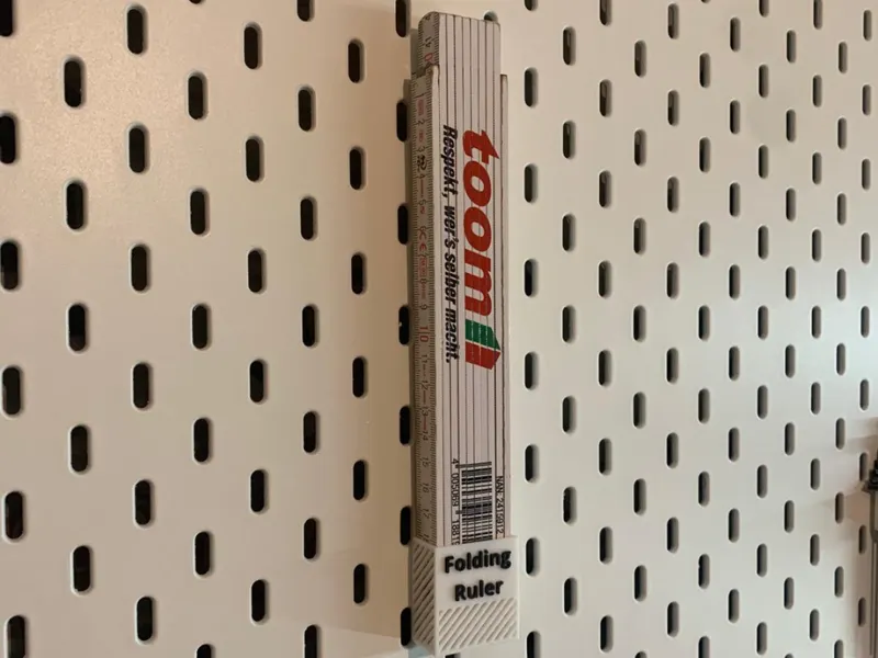 SKADIS Folding Ruler Holder