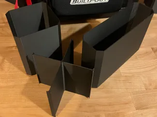 Husky Build Out Tool Tote Organizer Bins