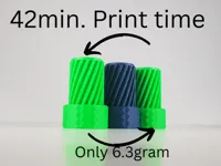 Twist forge fidget/42min. Print time/Only 6.3gram