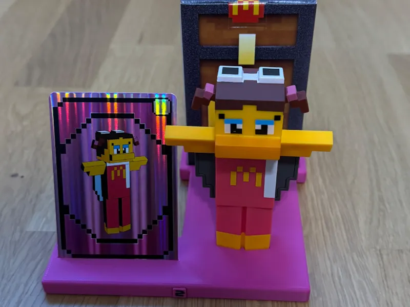 Minecraft x McDonalds Toys 2/duck