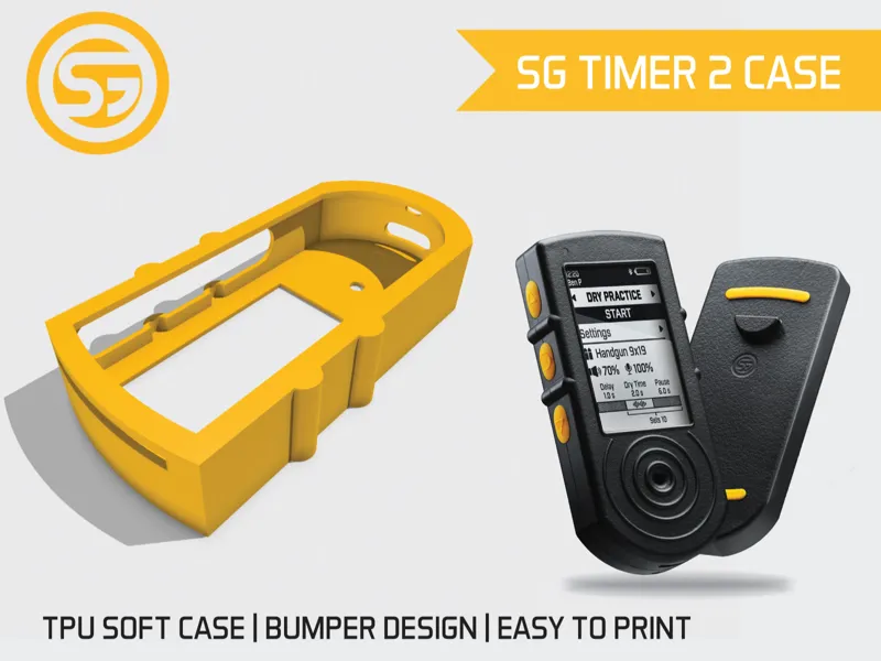 SG Timer 2 Case TPU (Shooters Global Timer Case)