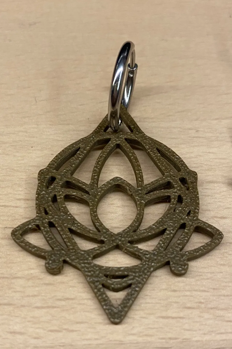 Lotus Earrings view 2