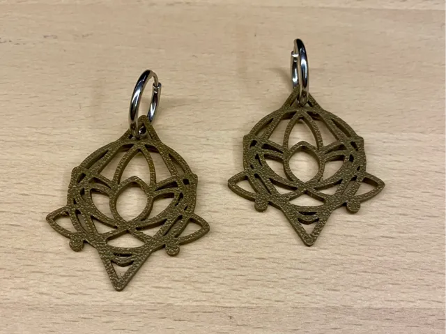 Lotus Earrings