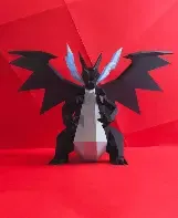 Méga-Dracaufeu X low poly — photo 3