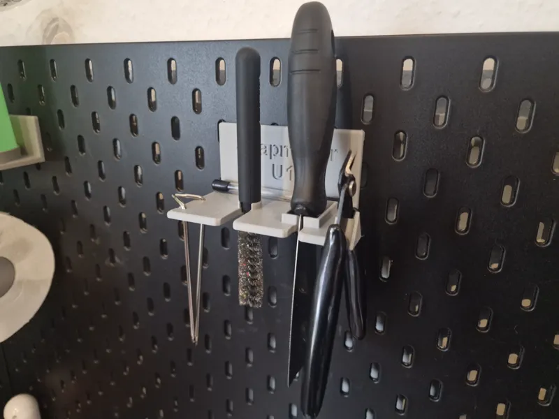 Snapmaker U1 Tool Organizer Ikea Skadis