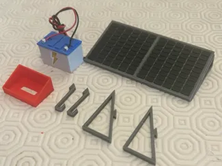 1:10 Solar Power Set – RC 4x4 & Scale Scenery 