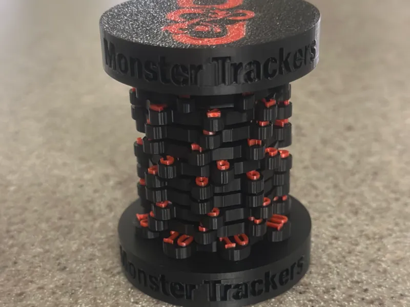 Magnetic Monster Tracker Holder .2 Nozzle