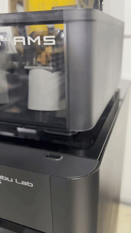 P1S "Fast Printing Underway" Sign (Dust Cap)
