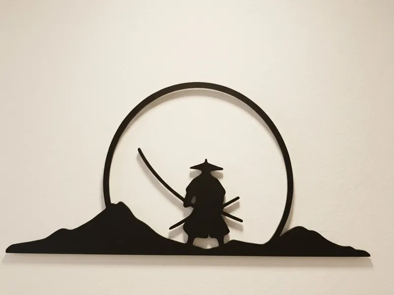 Wall art Samurai