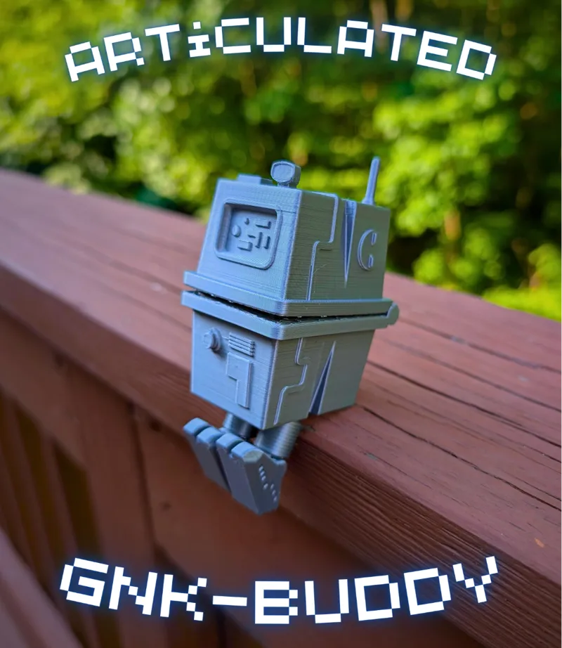 GNK-Buddy: Articulated PiP Star Wars Gonk Droid