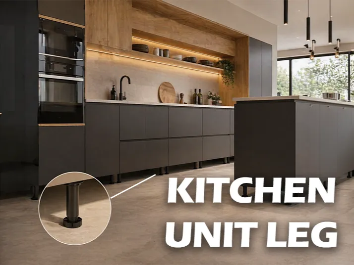 Kitchen unit leg 160mm - 145mm