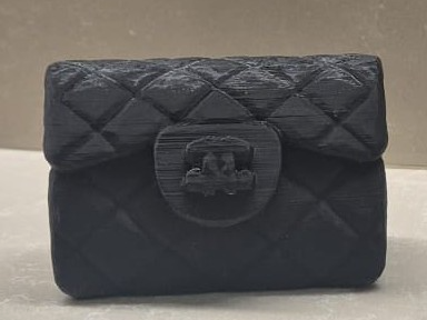 Elegant 3D Printed Handbag Purse Big and Small