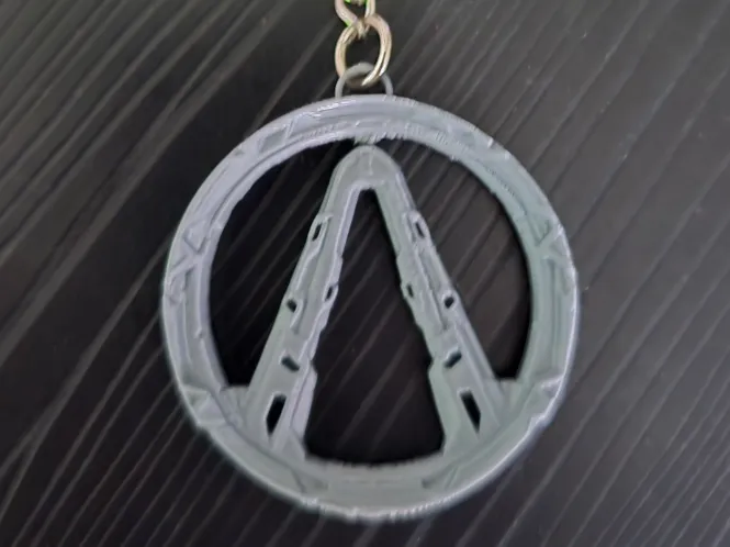 Borderlands Vault Symbol Keychain