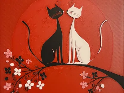 Kitties in Love