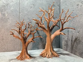 Alter Baum mit Totholz und rauher Rinde 12/18 cm