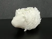 Figurine de cochon d'Inde poilu — photo 3