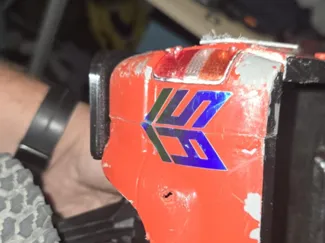 Rear bumper for RC4WD Xtracab on VS410 chassis