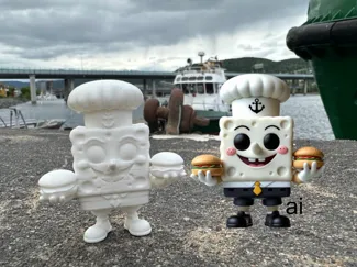 Chef Spongebob DeskBuddy