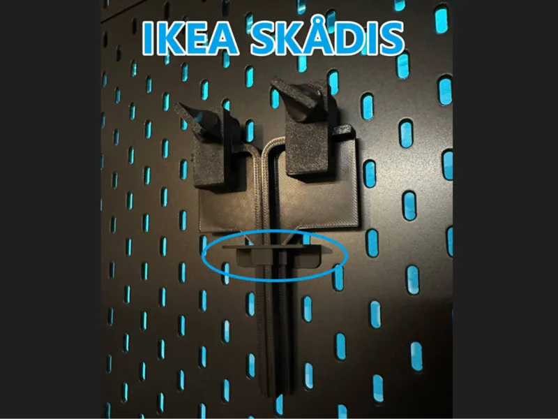 Skadis Holder Bambu 3D Effect Sheets Fixture Tool