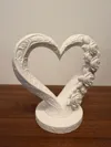 Wide Heart - 7.5cm height