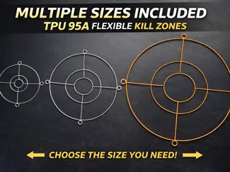 3D Bogensport Trefferzone Universell für 3D Target