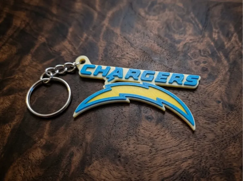 Los Angeles Chargers Keychain