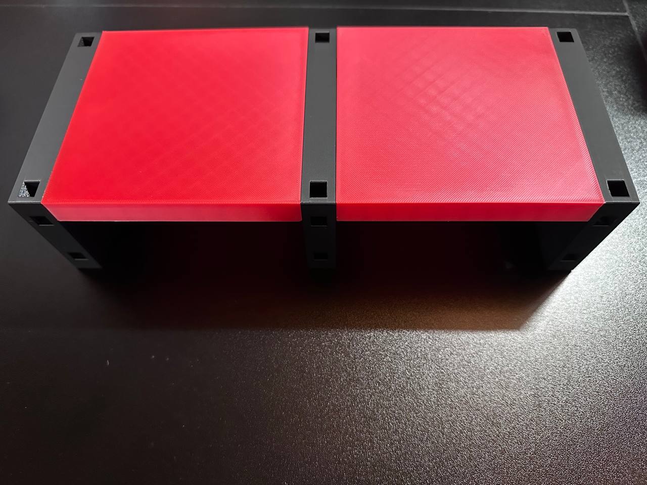 Miniatura 1 do modelo 3D Parametric Stackable shelf system