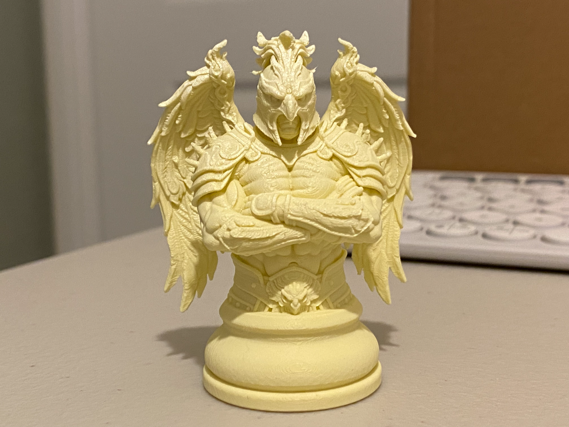 The ancient Four Holly Beasts busts - Suzaku rev 2