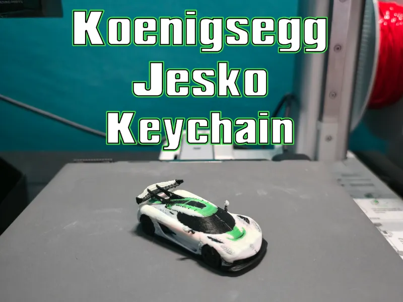 Koenigsegg Jesko Keychain (PIP WW)