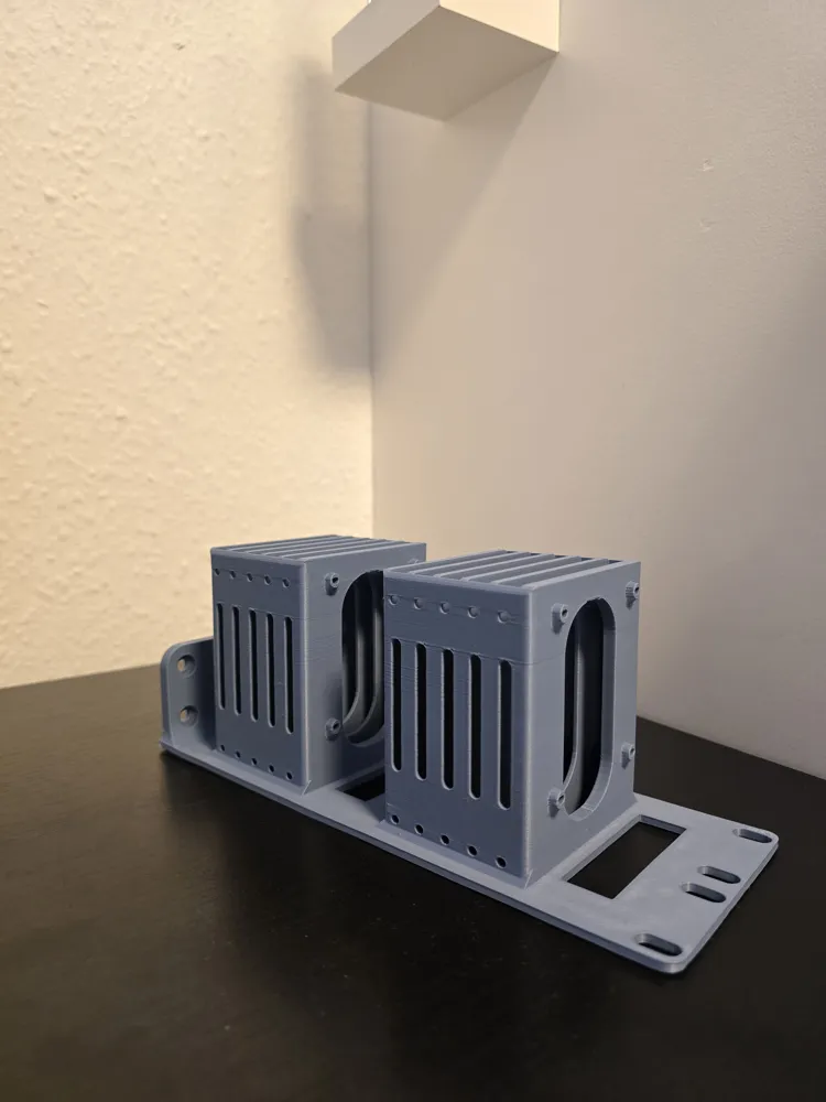 19-inch Rack mount for 4 Raspberry Pi+20 2.5 SSDs by Mixmeister ...