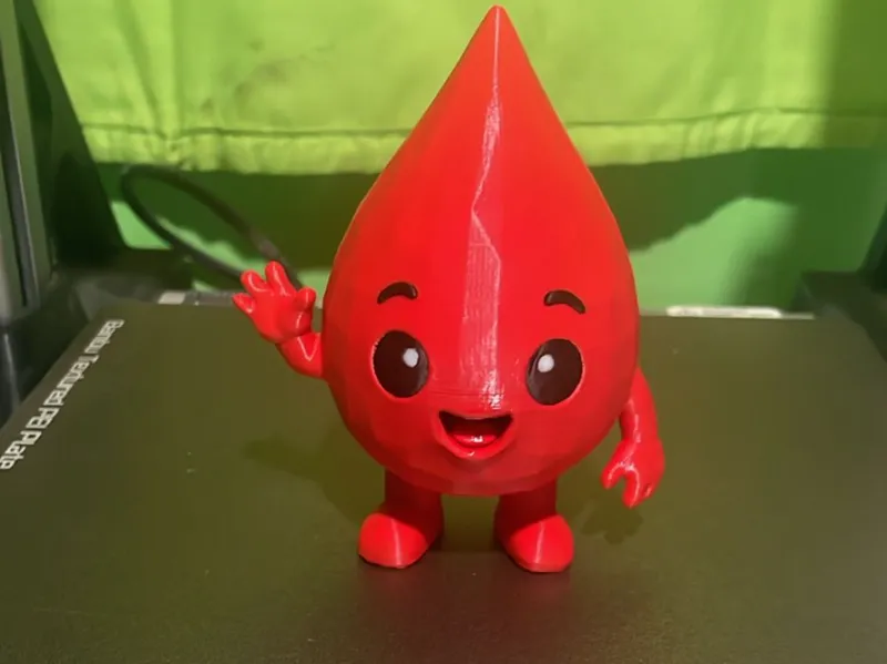 Gota de sangre figura (Sanguino)
