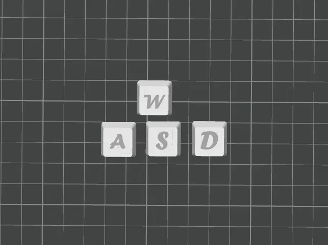 SteelSeries Apex 3 WASD Keys