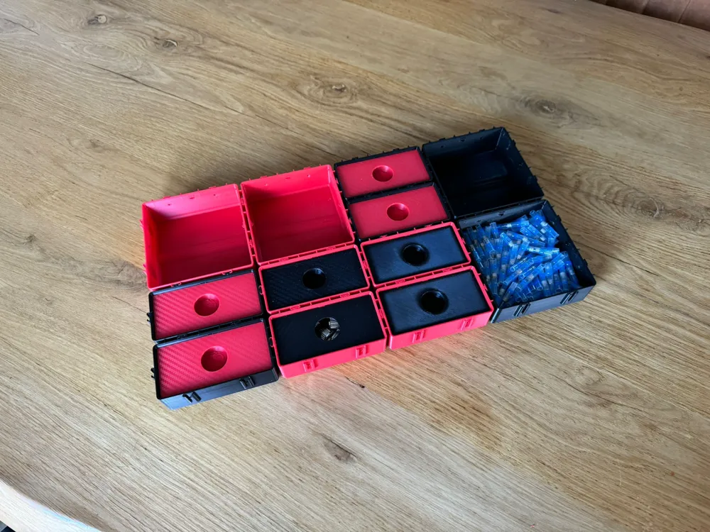 Modular extendable containers - V1 by b03tz3D - MakerWorld