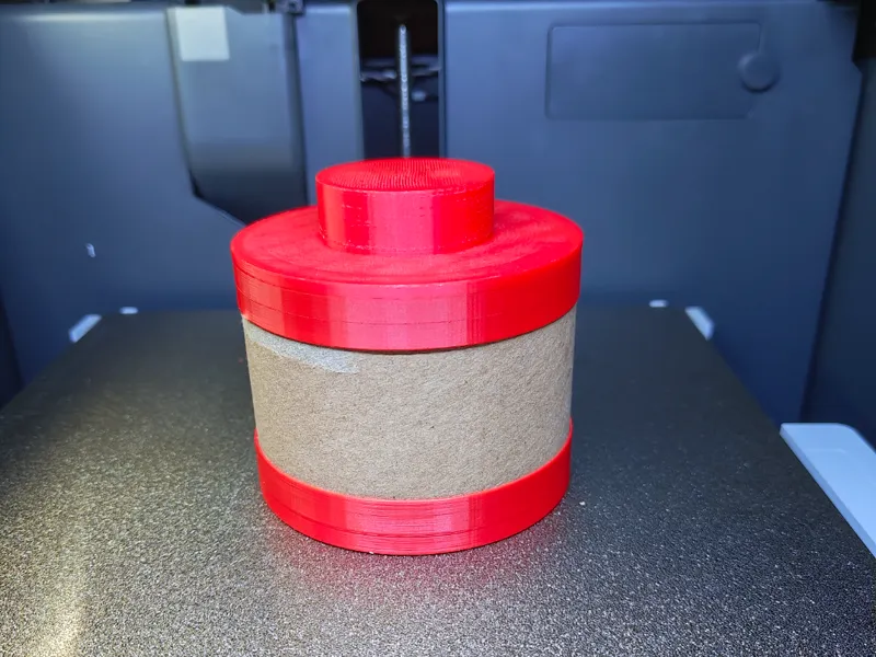 Stackable toy spool box