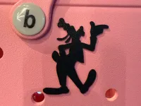 bogg bag goofy charm full plate