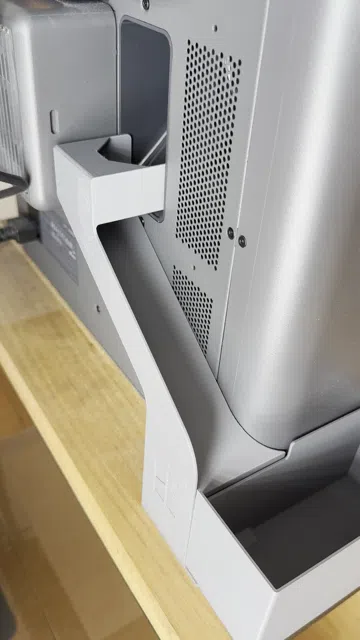 Accesorio para impresora 3D: X2D / P2S Poop Chute — vista de referencia 3