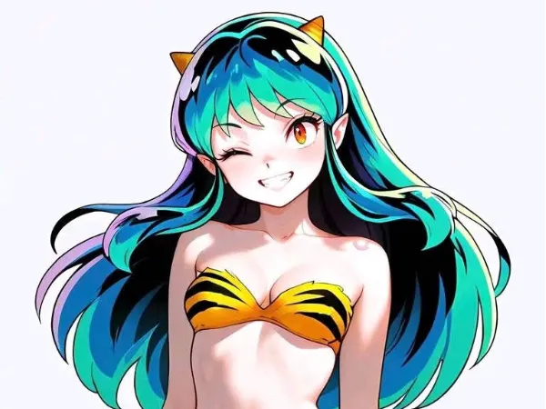 Litofania Anime – Lamù (Urusei Yatsura)
