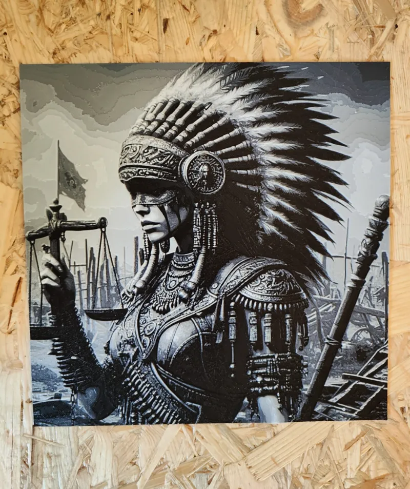 Native Woman Hueforge