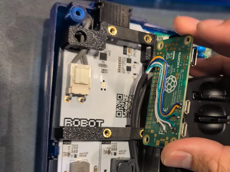 Dreamcast DreamPi - Internal PiZeroW Brackets