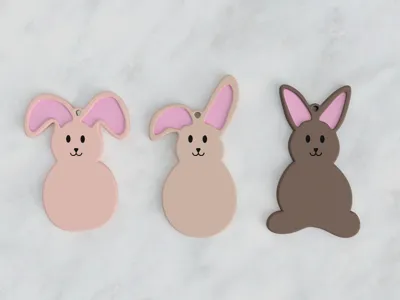Happy easter bunnys