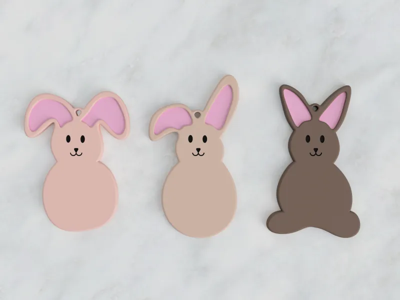 Happy easter bunnys