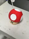 White circular patches, rear cover and eyes, printed using a 0.08 layer height