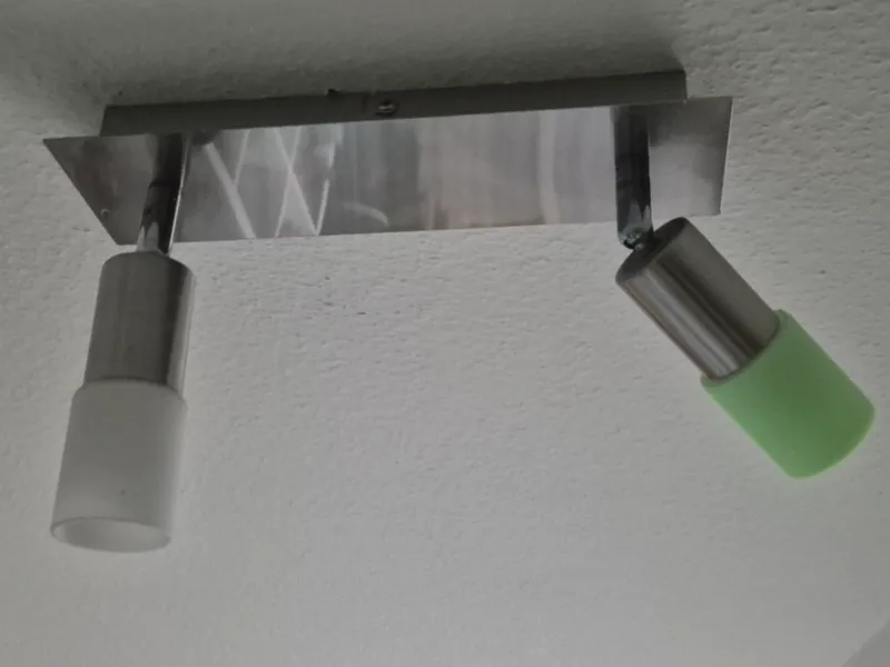 Lampenschirm der Nachleuchtet