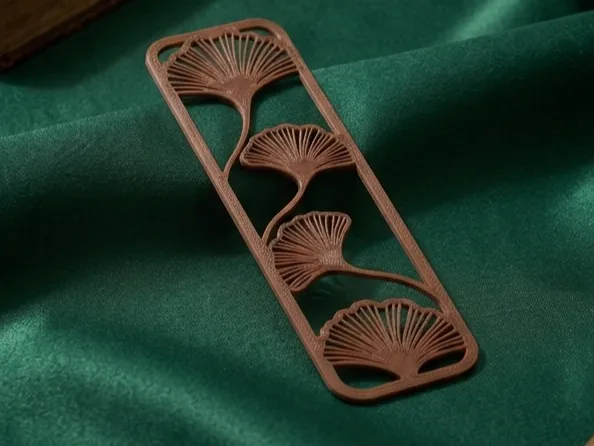 Accesorio de lectura: Ginkgo Botanical Bookmark. Referencia del modelo original.