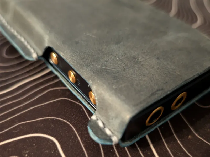 Fiio M21 Leather Pouch Case Template