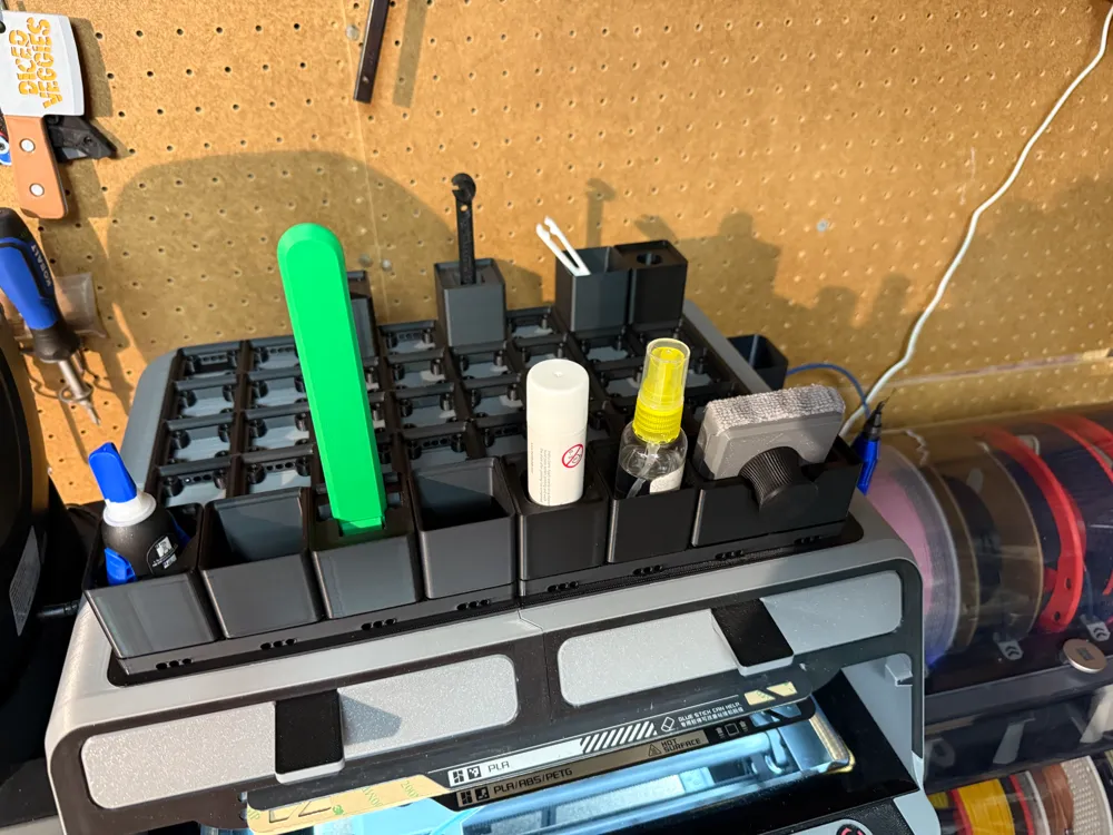 8x6 Gridfinity Topper for AMS Riser v2 by dryfiredudeMakerWorld ...