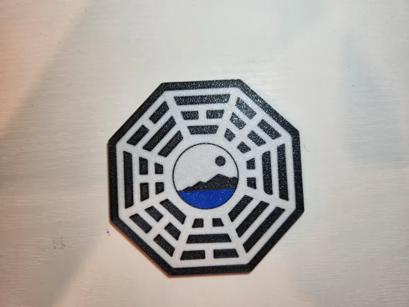 Lost Dharma Station Island Coaster